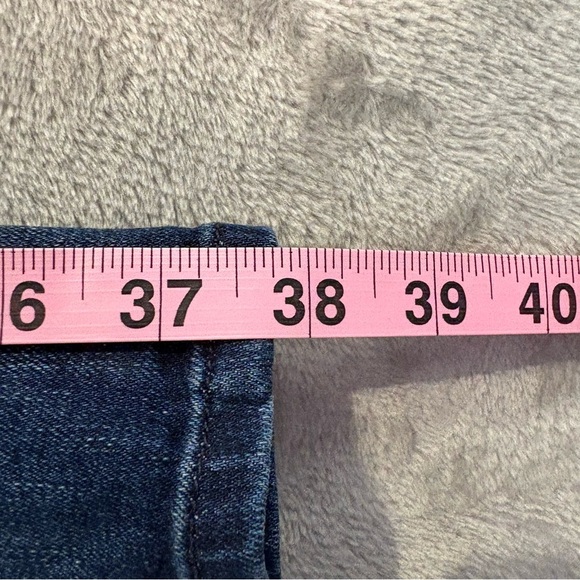 7 For All Mankind Relaxed Skinny Blue Denim Jeans Wmn’s Sz 28 - Picture 5 of 11
